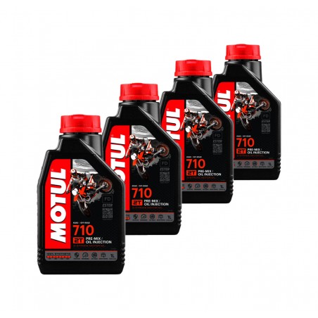 TUDETIC 4x engine oil kit 710 2T 1L KT-208