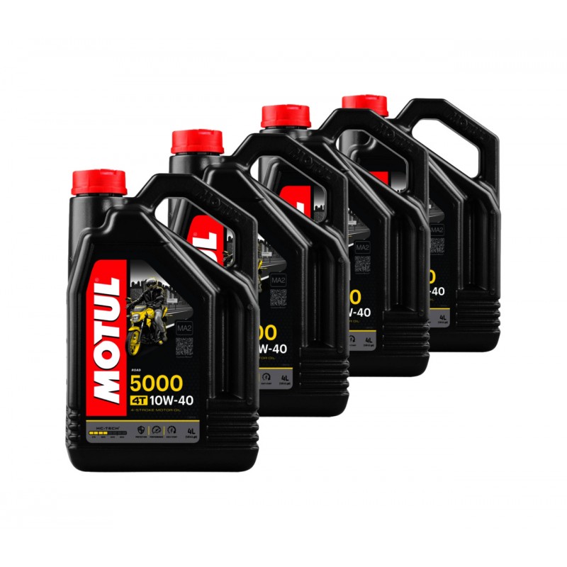 TUDETIC - 4x engine oil kit 5000 4T 4L KT-231