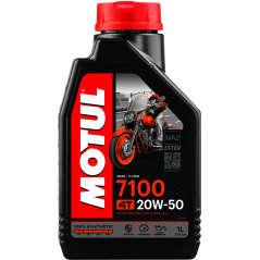 TUDETIC - Kit de 4x aceite motor 7100 20W50 4T 1L KT-238