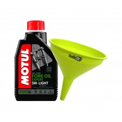TUDETIC Suspension oil kit + funnel FORK EXPERT LIGHT 5W 1L KT-246