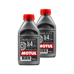 TUDETIC Kit Líquidos de Frenos DOT 4 LV - 2x500ml KT-300