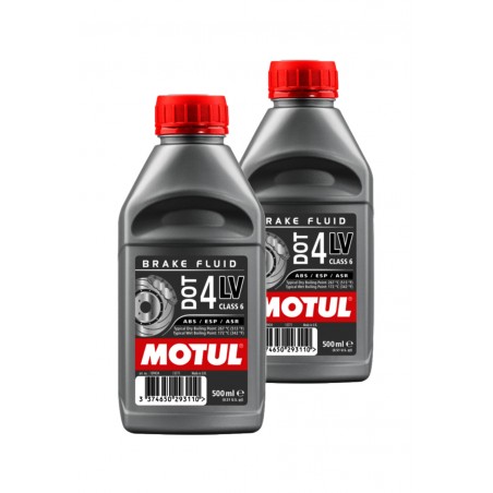 TUDETIC DOT 4 LV Brake Fluid Kit - 2x500ml KT-300