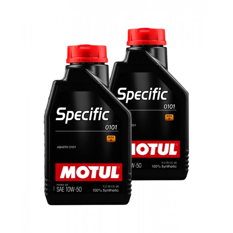 TUDETIC Kit 2x Aceite de Motor Sintético SPECIFIC 0101 10W-50 1L KT-307