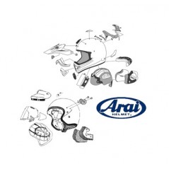ARAI Top ventilation for helmet (IC 5) SZ R VAS) 8006265005