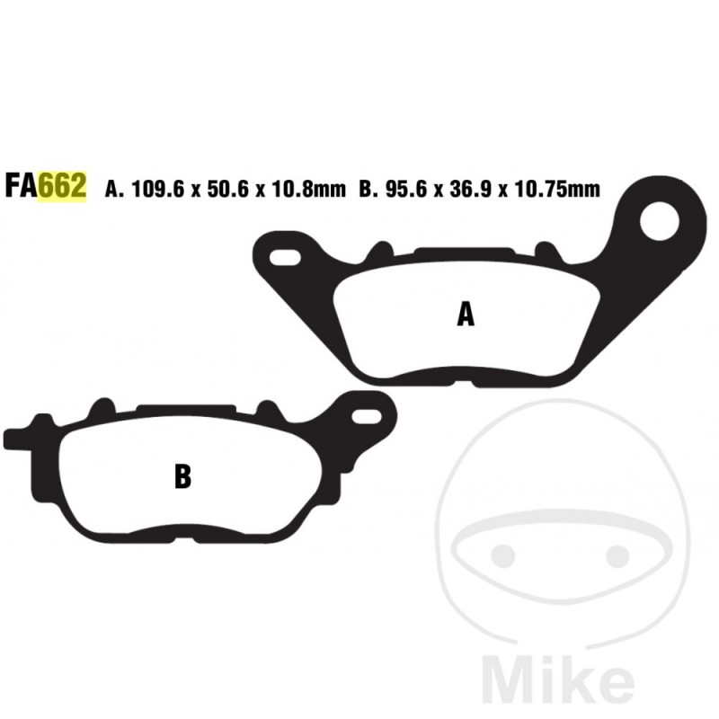 EBC PASTILLAS DE FRENO SINTERIZADAS GPFAX 732.01.00