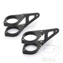 DAYTONA Soporte faro corto en aluminio 39 MM 705.14.86