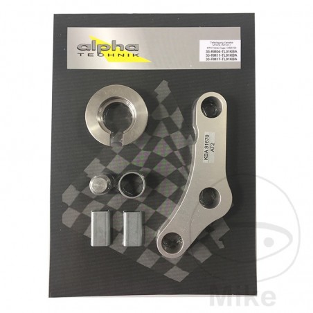 ALPHA TECHNIK Approved rear suspension height lowering kit 8500980
