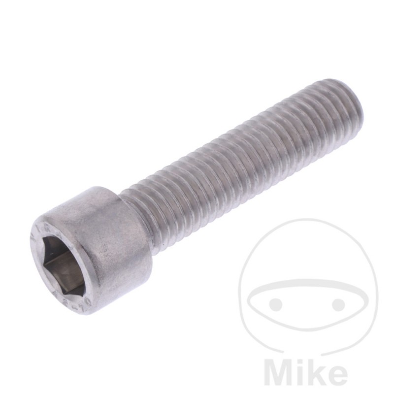 JMP Tornillo cilíndrico cabeza hexagonal de acero inoxidable M12X1.75 MM 50 775.09.64