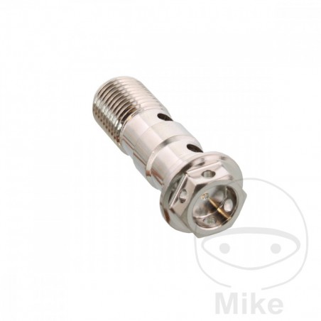 JMP Tornillo banjo doble de acero inoxidable 10X1.00 717.70.77