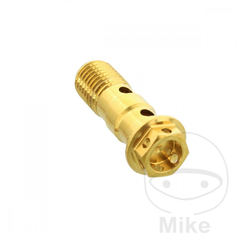 JMP Tornillo banjo doble de acero inoxidable 10X1.25 717.71.31