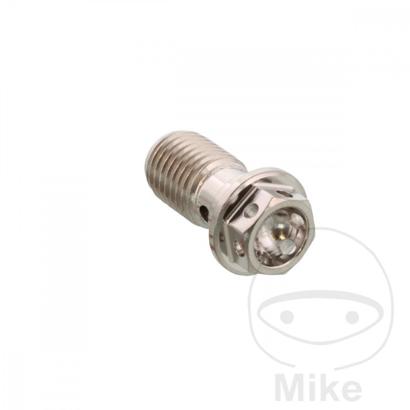 JMP Tornillo banjo simple de acero inoxidable M10X1.25 717.71.45