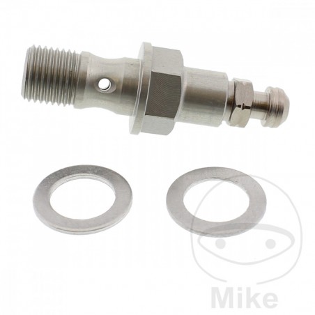 STAHLBUS Tornillo banjo simple con purgador de aire M10X1.00 MM 19 757.00.09