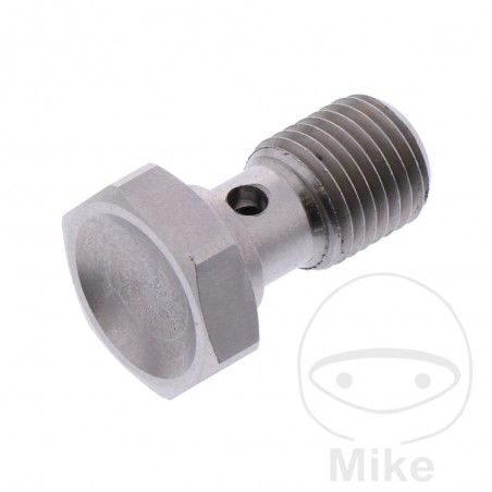 JMP Tornillo banjo simple de acero inoxidable 3/8-24 757.09.51