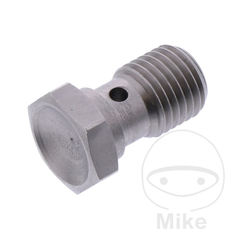 JMP Tornillo banjo simple de acero inoxidable 7/16-20 757.09.53