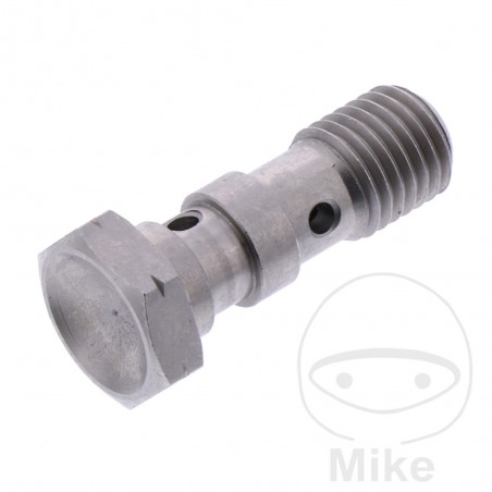JMP Tornillo banjo doble de acero inoxidable 10X1.25 757.09.58