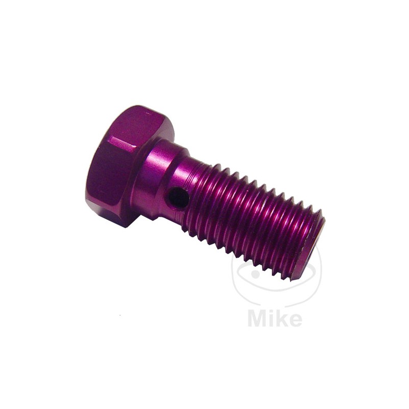 JMP Aluminum single banjo screw M10X1.25 757.13.18