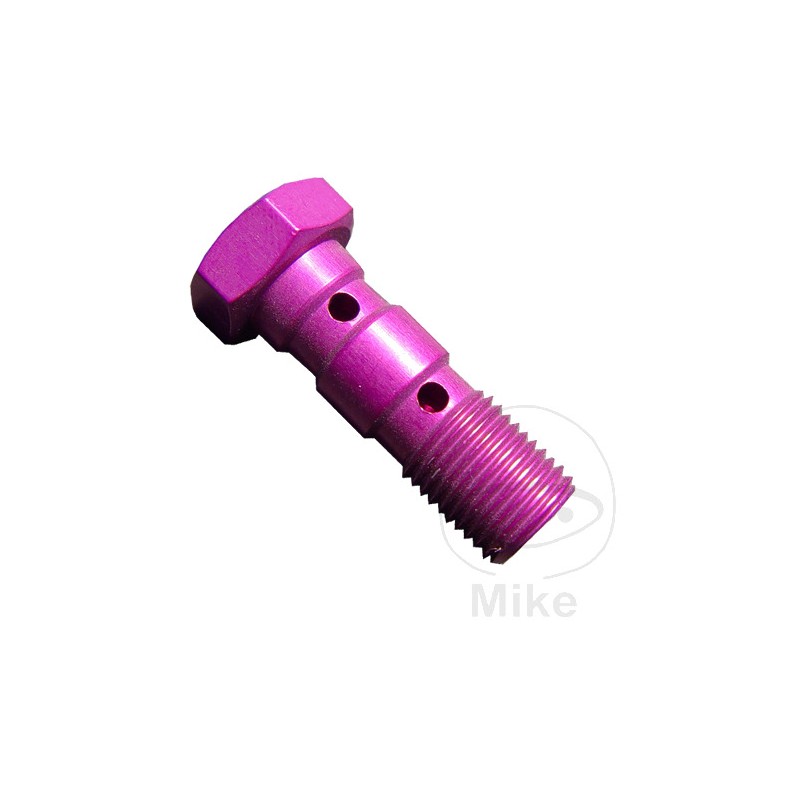 JMP Tornillo banjo doble de aluminio 10X1.00 757.14.09