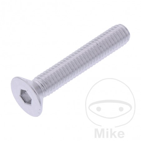 JMP Countersunk head aluminum screw M6X1.00 MM 775.11.51VAR