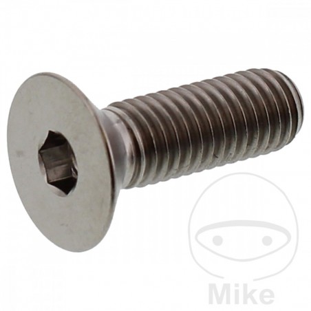 JMP Tornillo titanio cabeza avellanada M8X1.25 MM 25 775.86.27