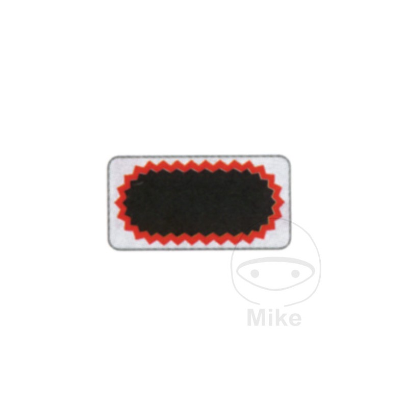 TIP-TOP Oval air chamber repair patch F2 50X25 519.02.10