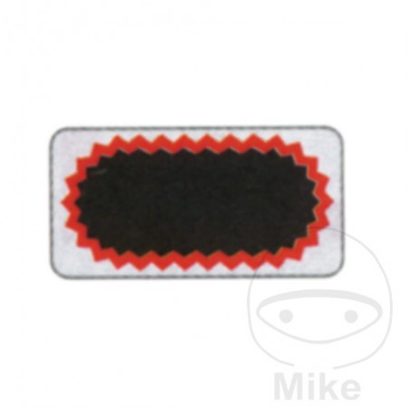 TIP-TOP Oval air chamber repair patch F2 50X25 519.02.10