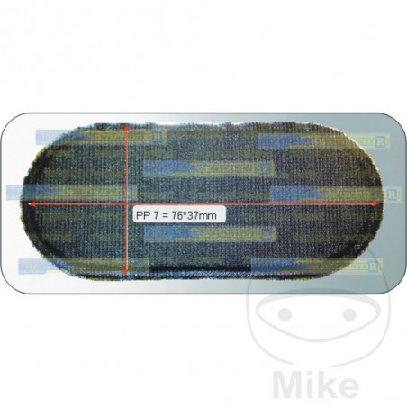 REINHEIMER Oval air chamber repair patch 76X37MM 519.02.34