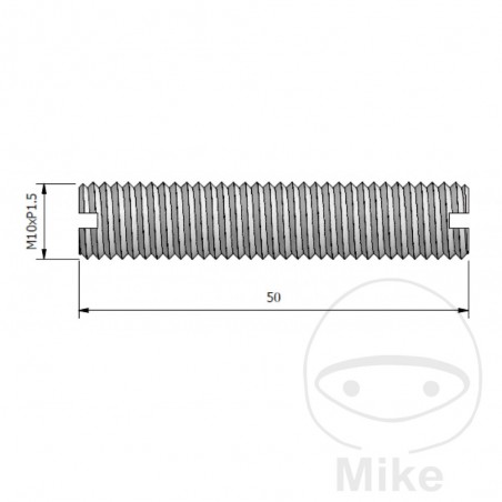 JMP Bearing extractor bolt M10 X 1.50 MM 722.02.42
