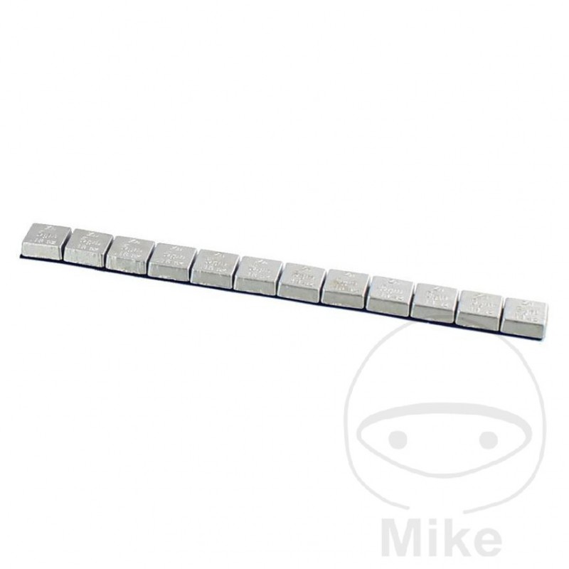 6ON Pack of 20 zinc bar adhesive weights for motorcycle rims 60 GR 5 736.26.63