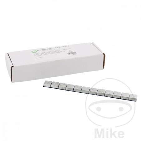 6ON Pack of 20 zinc bar adhesive weights for motorcycle rims 60 GR 5 736.26.63