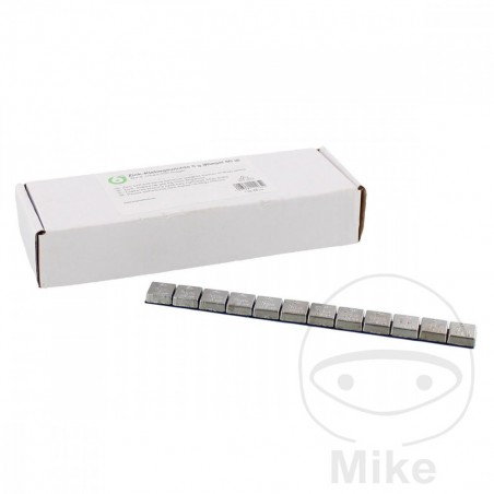 6ON Pack of 20 zinc bar adhesive weights for motorcycle rims 60 GR 5 736.26.67
