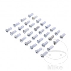 JMP Set of 32 zinc-plated spoke studs for motorcycle front rim 701.02.32