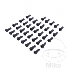 JMP Set of 36 aluminum spoke studs for motorcycle rear rim 701.02.42