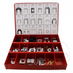 Caja surtida 78 soportes para latiguillo de freno 4420390