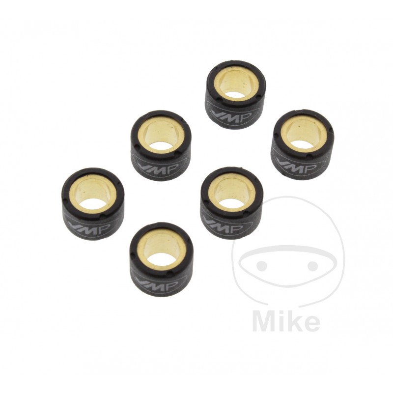 JMP Set of 6 variator rollers 6.6 G 17 X 12 MM 783.02.96