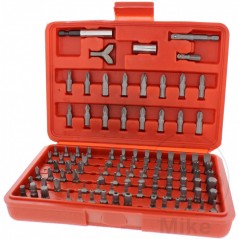 JMP Caja 100 puntas hexagonales 1/4 J 6.3 MM 632.09.56