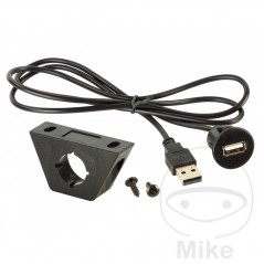 USB charger with universal mounting housing 1940987