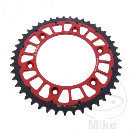 JT SPROCKETS Corona plato transmisión 45T P-520 Ø125 MM Ø153 TWINSTAR 7582482
