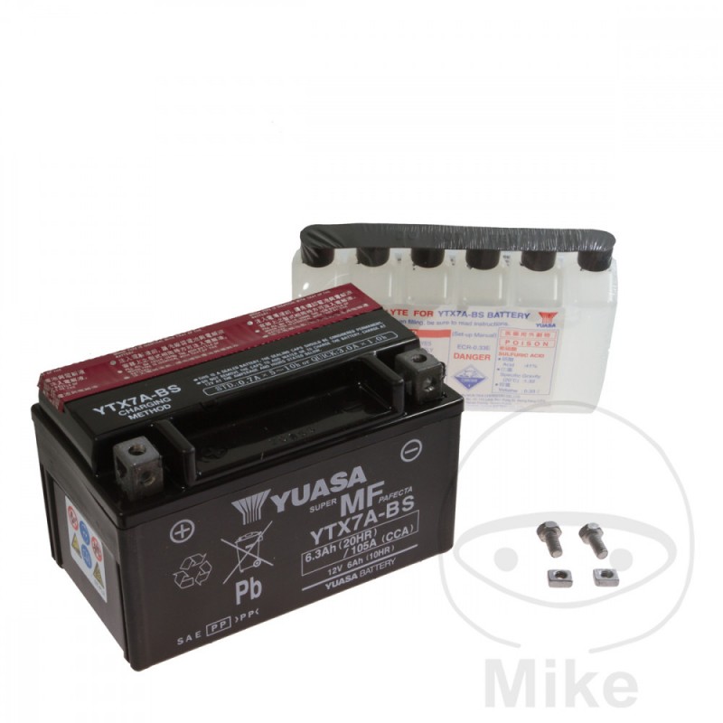 YUASA motorcycle battery YTX7A-BS 7070766
