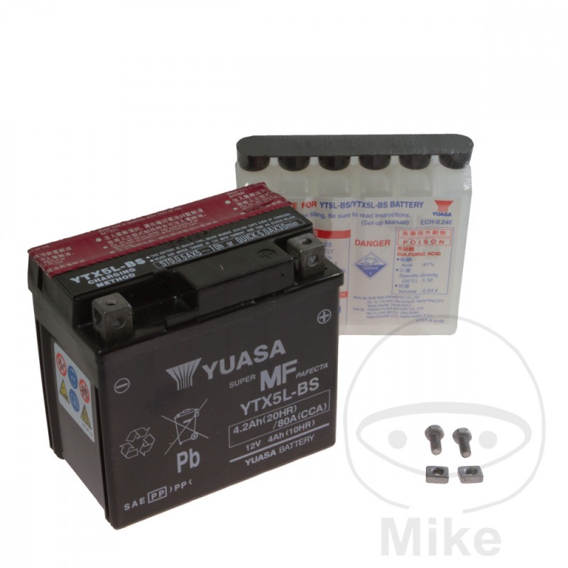 YUASA motorcycle battery YTX5L-BS 7070857