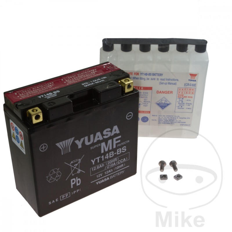 YUASA motorcycle battery YT14B-BS 7071921