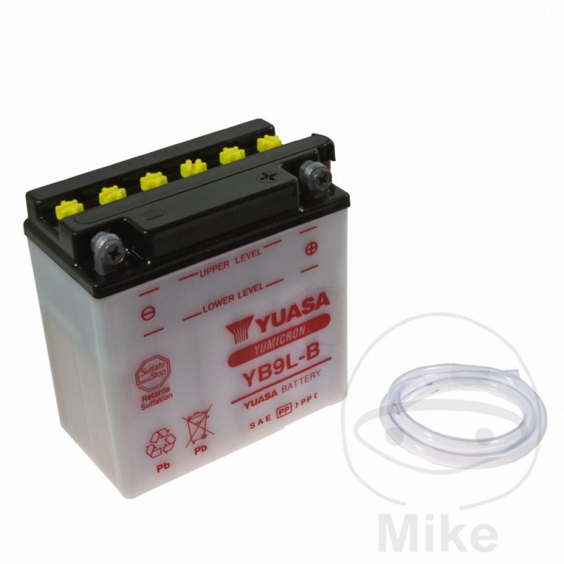 YUASA motorcycle battery YB9L-B 7078124