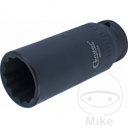 JMP Bihexagonal impact socket 1/2 24 MM 85 605.03.60
