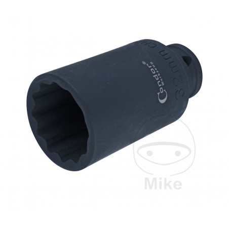 JMP Bihexagonal impact socket 1/2 32 MM 85 605.03.64