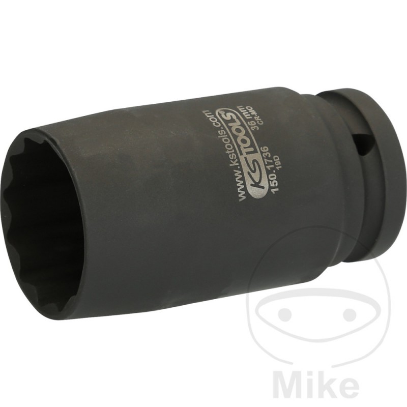 KS TOOLS Bihexagonal impact socket 3/4 MM 605.08.36