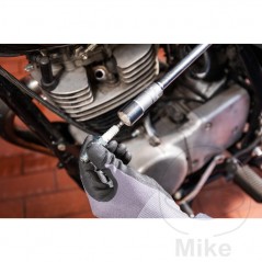 HAZET Vaso de bujía con imán SW13+16 1/2" 68 MM 606.09.74