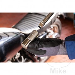 HAZET Spark plug socket with magnet SW13+16 1/2" 68 MM 606.09.74