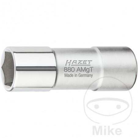 HAZET Vaso de bujía con imán 16 MM 5/8" 3/8" 64 606.64.50