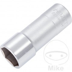 HAZET Llave de vaso bujía SW13+16 1/2" 71 MM 607.01.97