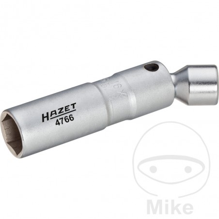 HAZET Spark plug socket with ball joint 16 MM 3/8" 97 607.37.04