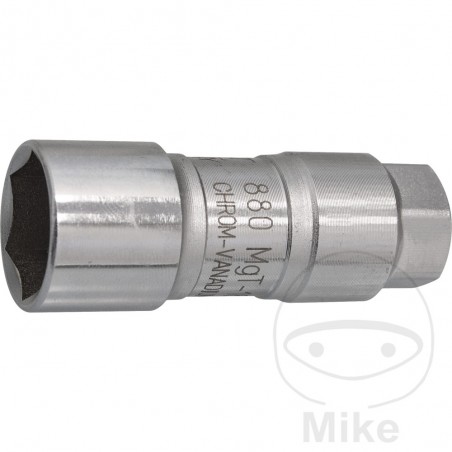 HAZET Vaso de bujía con imán 18 MM 3/8" 62 607.54.10